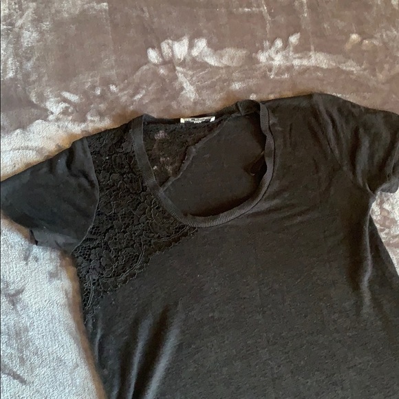 Zara Women’s Black Designed Top Size Small - Picture 2 of 8